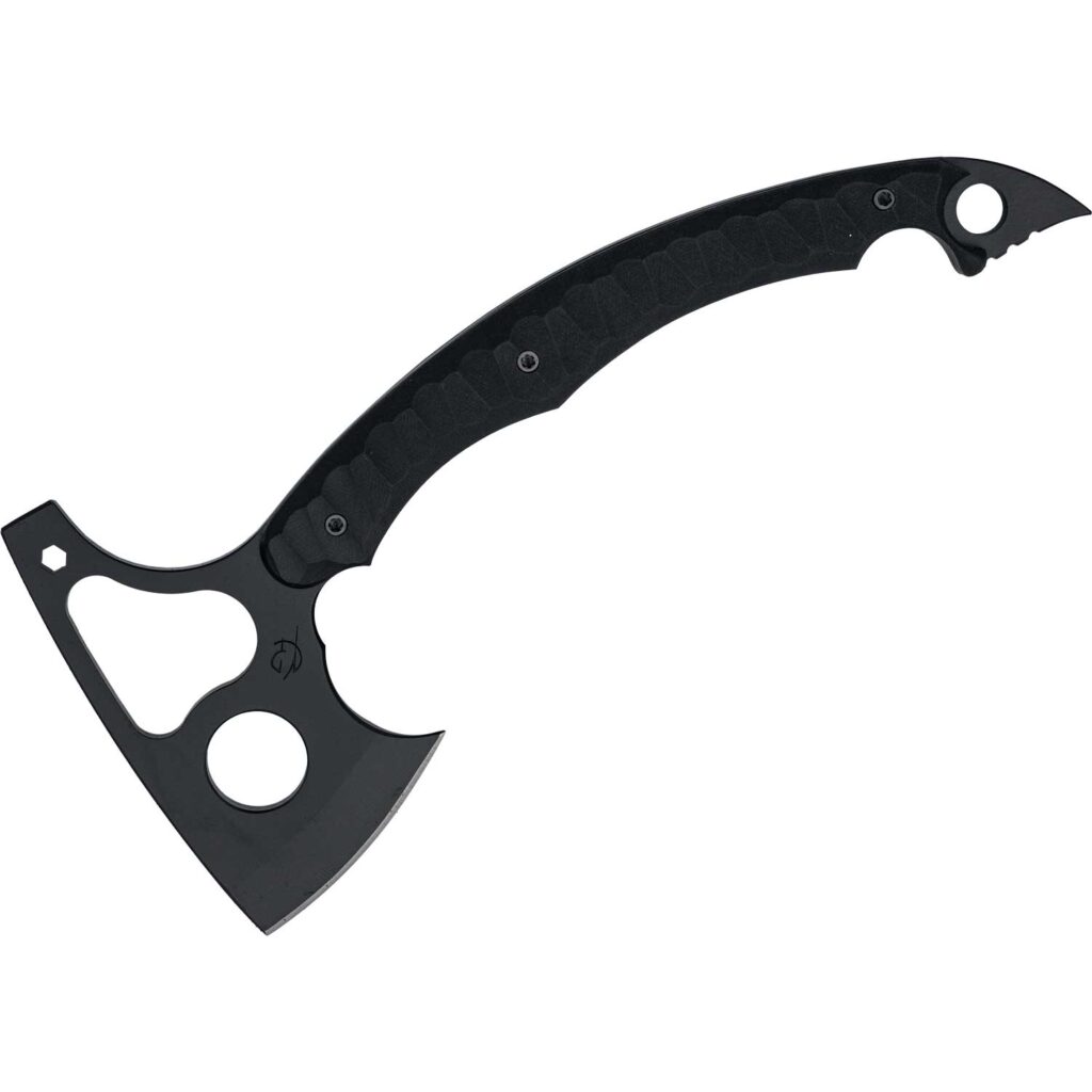Scorpion Six Knives Renegat Tomahawk Sculpted Black G10 Handles
