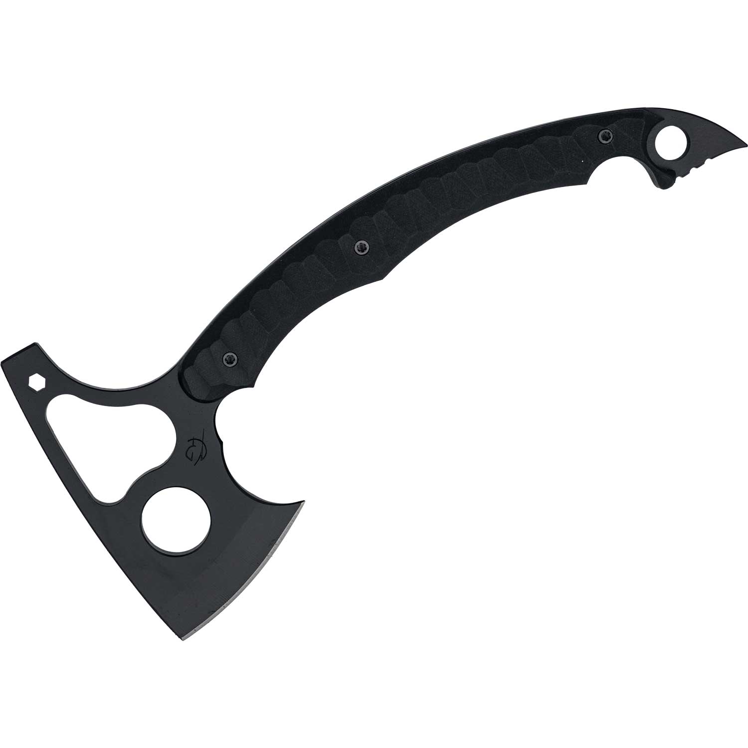 Scorpion Six Knives Renegat Tomahawk Sculpted Black G10 Handles