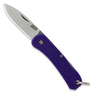 Knafs Mini Keychain Folding Knife Purple Handles