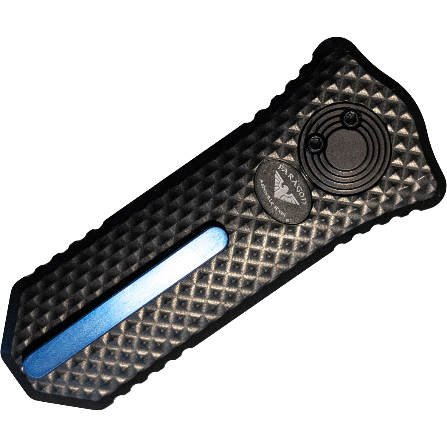 Paragon Knives Oracle with Black Aluminum Handle Closed